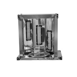 Carrinho de Churrasco Grego Inox com Toldo Rodas Pneumáticas Cefaz - 4