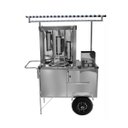 Ver imagem 1 de Carrinho de Churrasco Grego Inox com Toldo Rodas Pneumáticas Cefaz