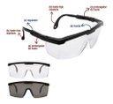 Ver imagem 2 de Kit10 Oculos de Segurança Lente Cinza e Transparente Ferreira Moldes