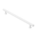Ver imagem 1 de Puxador Para Porta Branco Redondo 60cm - 1 Lado Só