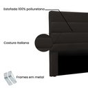 Ver imagem 3 de Cabeceira Para Cama Box Casal 140cmino Marrom