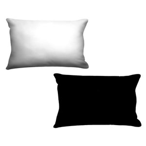 Combo De Fronha Para Travesseiros ( 2 und.) Galaxia Nerderia e Lojaria preto e branco colorido