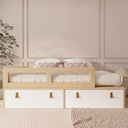 Ver imagem 4 de Cama Infantil com Gavetões e Proteção Lateral Linha Join Quater