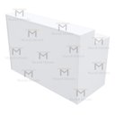 Ver imagem 3 de BALCÃO DE ATENDIMENTO COM PORTA E GAVETA M475.B (LOJA, CAIXA) MUNDI MOVEIS