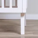 Ver imagem 2 de Berço Zig | Americano 2 em 1 | Detalhes em Madeira | Branco:com/branco
