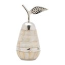 Ver imagem 2 de Porta Joias de Latão Pera Escama de Concha 12,5cm Rojemac