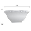 Ver imagem 2 de Jogo 24 Bowls Sobremesa 510ml Tigela Porcelana Branca Cottage Germer Restaurante Buffet Evento