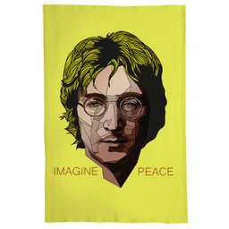 Pano De Prato Descorativo Nerderia e Lojaria john lennon colorido - 1