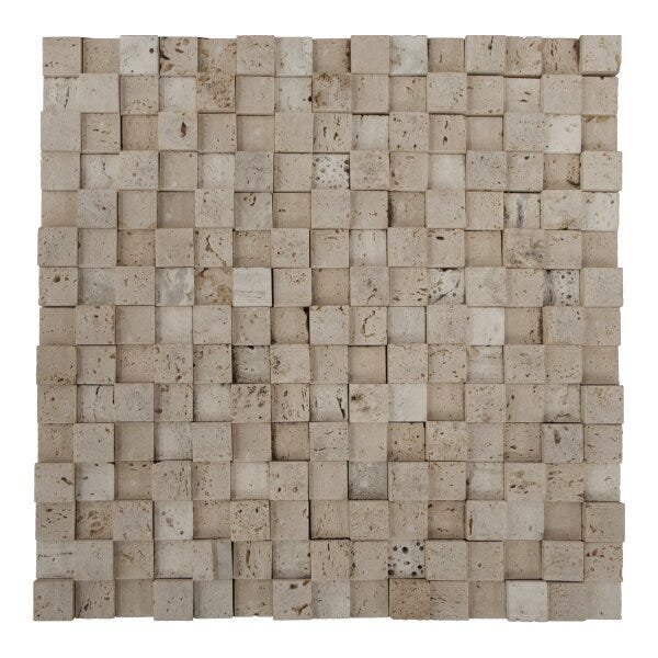 Mosaico Atelier Travertino 30x30 01m² - 1