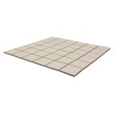 Ver imagem 2 de Pastilha de Porcelana Ritmo Bege Acetinado 5x5 01m²