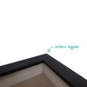 Quadro CAIXA COFRE 33x43 cm NERDERIA E LOJARIA car1 preto - 2