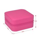 Ver imagem 5 de Estojo Caixinha Porta Joias Pequeno Compacto com Fecho:Rosa