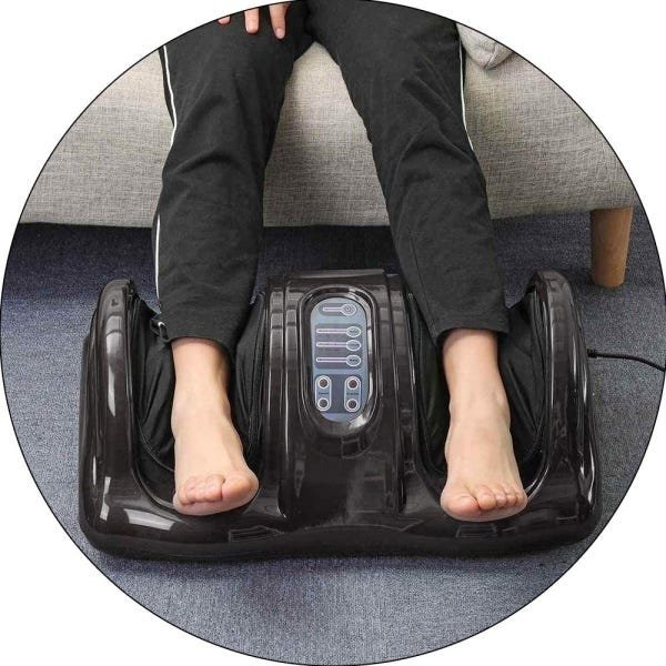 Massageador de Pés Sistema Shiatsu C/Sistema Airbags Foot Massager ® By Shoppstore Bivolt - 4