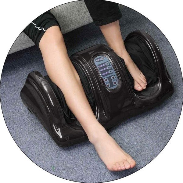 Massageador de Pés Sistema Shiatsu C/Sistema Airbags Foot Massager ® By Shoppstore Bivolt - 5