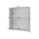Ver imagem 3 de Porta Tempero para Cozinha 100% MDF Marrom/Cinamomo
