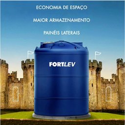 Tanque Polietileno 30.000l Azul Fortlev - 6