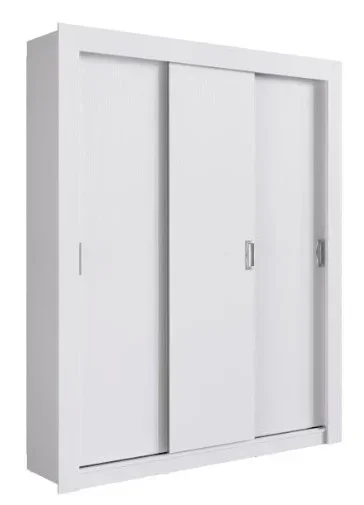 Ver imagem 2 de Guarda roupa Herval - Branco - 3 portas de correr