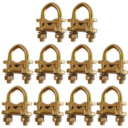 Kit 10 Grampo Phaste Duplo Gtdu 12 X 58 - 1