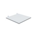 Ver imagem 1 de 1 Prateleira Branca 30X30 Com Suporte Flutuante Mdf Organizadora Decoração Cozinha Quarto Banheiro