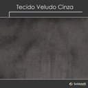 Ver imagem 3 de Banqueta Alabama em Estofado Várias Cores Base Aço Preto Tam P - Datelli Design