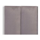 Ver imagem 2 de Cabeceira Casal Modulada Estofada para Cama Box 20cm X 45cm - Suede Cinza