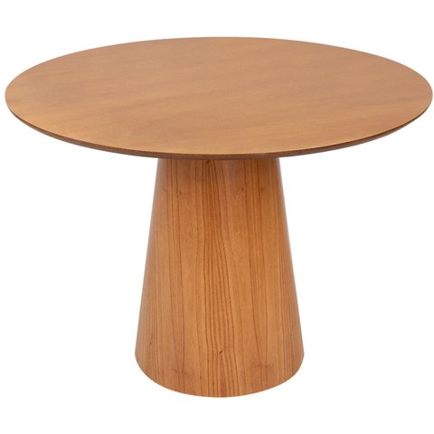 Mesa de Jantar Redonda Austrália Madeira Nozes 120cm