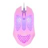 Mouse Max Print Geek Pro Series, Rainbow, 1200dpi, Usb, Rosa - 1