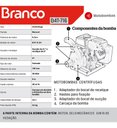 Ver imagem 5 de Motobomba a Gasolina Branco B4t716 6,5cv 36000 L/h Alta Pres