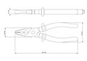 Ver imagem 4 de Alicate Universal 7" Isolado 1000 V Tramontina Tramontina