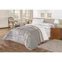 Ver imagem 1 de Coberdrom Casal Padrão Everest Sherpa Tipo Lã de Carneiro:Cinza