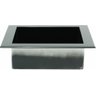 Nicho Banheiro Embutir de Mármore Sintético Preto 30x30 Quanta Compositos Nicho de Embutir 30x30 sem - 2