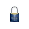 Cadeado com Chave 25mm Latão Azul Color Line Papaiz - 1
