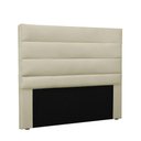 Ver imagem 1 de Cabeceira Para Cama Box King 195cm Corino Bege