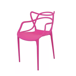 Cadeira Allegra Rosa - Kit com 6 - 5