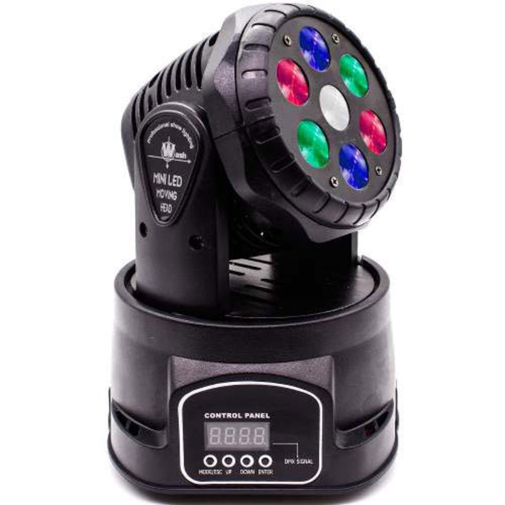 Mini Moving Head 7 Leds Quadriled Rgbw 84 Watts Bivolt Dmx - 1