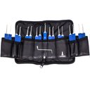 Ver imagem 2 de Kit Micha Profissional Chave Mestra 34 Peças Inox Carro Cadeado Lorben