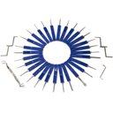 Ver imagem 3 de Kit Micha Profissional Chave Mestra 34 Peças Inox Carro Cadeado Lorben