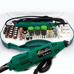 Kit Micro Retifica Chicote Lixadeira Furadeira Politriz GT588 - 5 Kit Micro Retifica Chicote Lixadeira Furadeira Politriz GT588 - 5