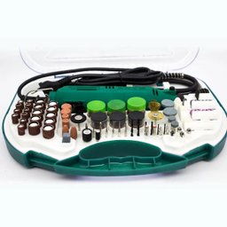 Kit Micro Retifica Chicote Lixadeira Furadeira Politriz GT588 - 4 Kit Micro Retifica Chicote Lixadeira Furadeira Politriz GT588 - 4