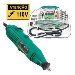 Kit Micro Retifica Chicote Lixadeira Furadeira Politriz GT588 - 2 Kit Micro Retifica Chicote Lixadeira Furadeira Politriz GT588 - 2