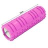 Rolo Massagem Foam Roller Liberação Miofascial Crossfit Yoga Pilates Rosa - 2