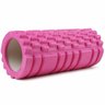 Rolo Massagem Foam Roller Liberação Miofascial Crossfit Yoga Pilates Rosa - 1
