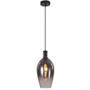 Ver imagem 1 de Pendente Vidro Fumê 36cm 1e27 Paris Luz