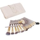 Ver imagem 1 de Kit Pinceis Maquiagem Profissional 24 Peças com Estojo Organizador