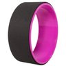 Roda Yoga Magic Wheel Anel Pilates Flow Circle Exercícios Preto/Rosa - 1