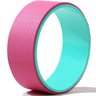 Roda Yoga Magic Wheel Anel Pilates Flow Circle Exercícios Rosa/Verde - 1