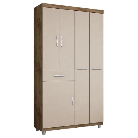 Guarda-Roupa Solteiro 1005 Demolição/Baunilha - Araplac