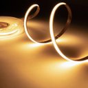 Ver imagem 2 de Fita Led Cob 7020 12w/ Metro 360 Led Ip20 12v 5 Metros Branco Quente 3000k