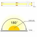 Ver imagem 7 de Fita Led Cob 7020 12w/ Metro 360 Led Ip20 12v 5 Metros Branco Quente 3000k