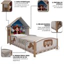 Ver imagem 6 de Cama Montessoriana Infantil Solteiro 100% MDF Branco